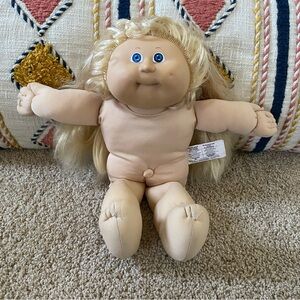 1986 Vintage Cabbage Patch Kids Doll Blond Hair